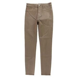 (B5) Articles of Society Taupe Brown Womens Hilary High Rise Skinny Fit Jeans 27